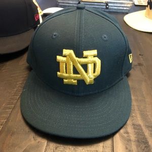 Notre Dame Green and Gold Authentic New Era